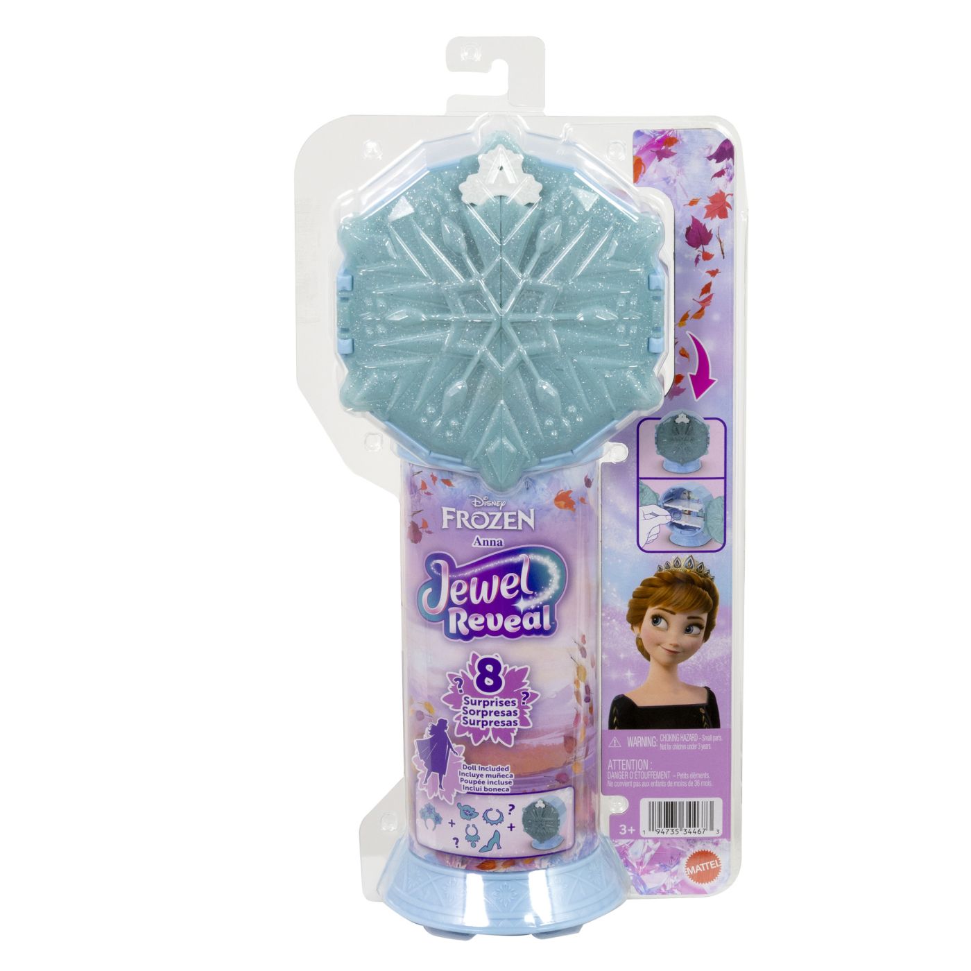 DISNEY FROZEN JEWEL REVEAL PAPUSA ANNA Mattel - Default Title (2) [ps:64108352-d3ab-4d20-80ae-c2b56f184386]