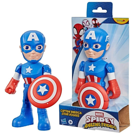 SPIDEY PRIETENII EXTRAORDINARI FIGURINA CAPTAIN AMERICA - Imagine 4 [ps:3e785616-cd68-4eb7-8118-1202c916850a]