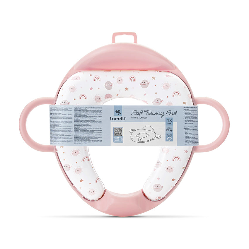 Reductor Toaletă Moale Lorelli, cu Manere, Princess Pink - Pink (2) [ps:e6ea1a3a-f55e-4620-9de6-e68954113f65]