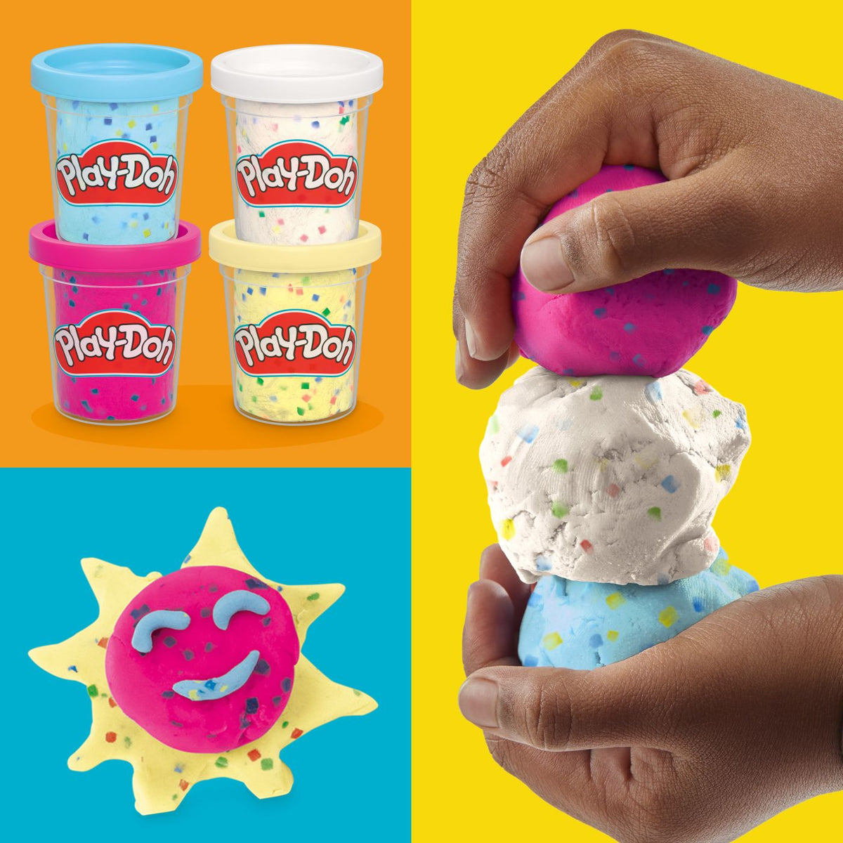 Play-Doh Set 4 Cutii Plastilină Confeti - Hasbro - Default Title (2) [ps:9fe3b3a1-0154-49aa-98a9-200a1b19e3d8]