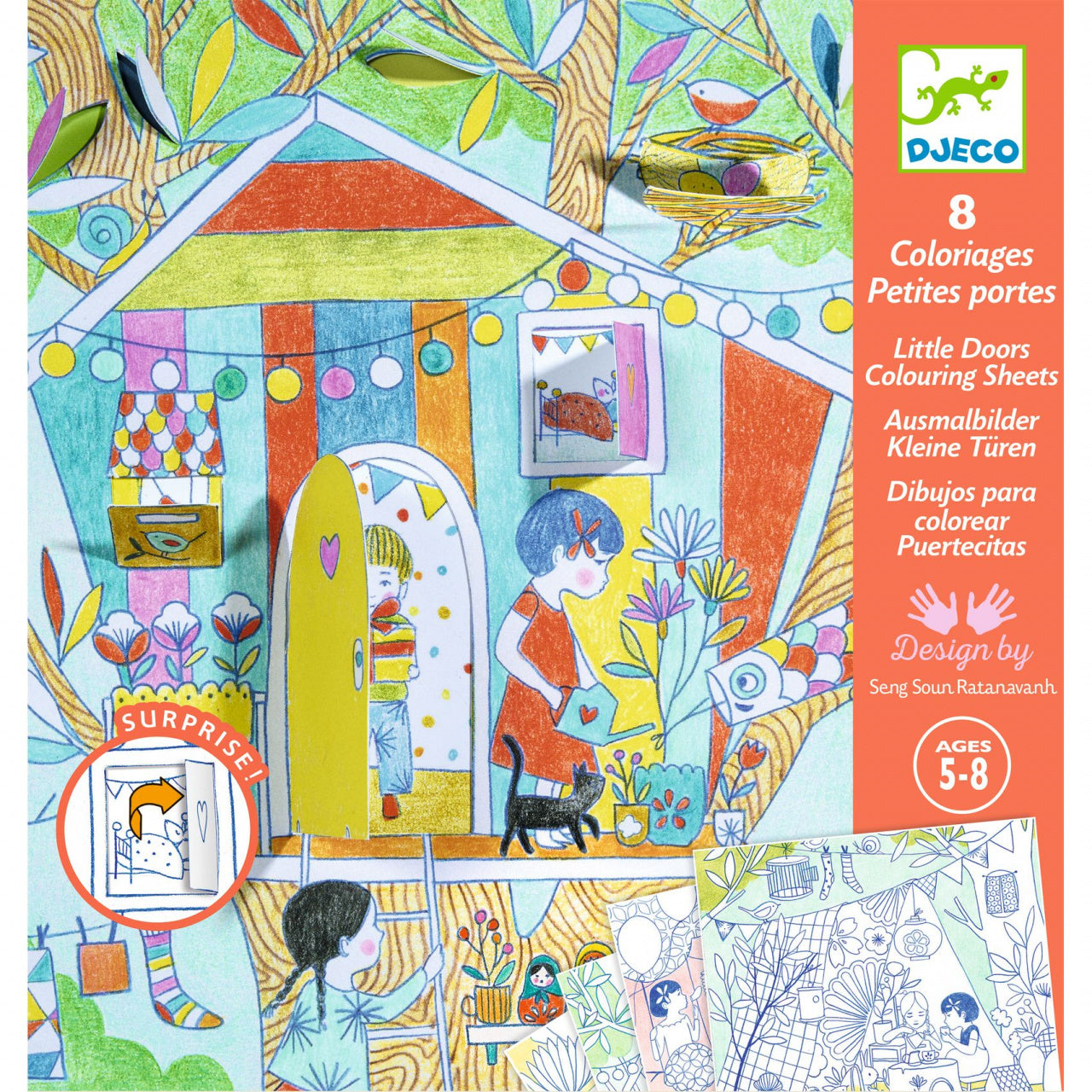 Planse de colorat cu surprize Jocurile Ninei, Djeco - Imagine 2 [ps:1926db13-70e5-4087-9e56-0488190edd31]