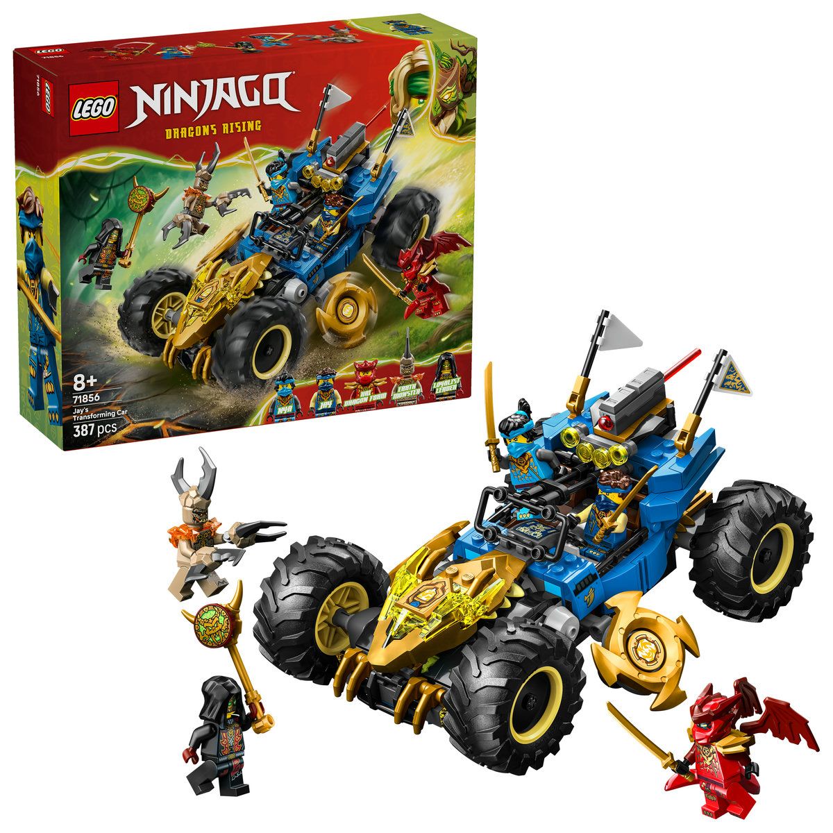 LEGO NINJAGO MASINA TRANSFORMABILA A LUI JAY 71856 - Imagine 8 [ps:5397b543-3c48-4b2d-be50-3e699a601e82]