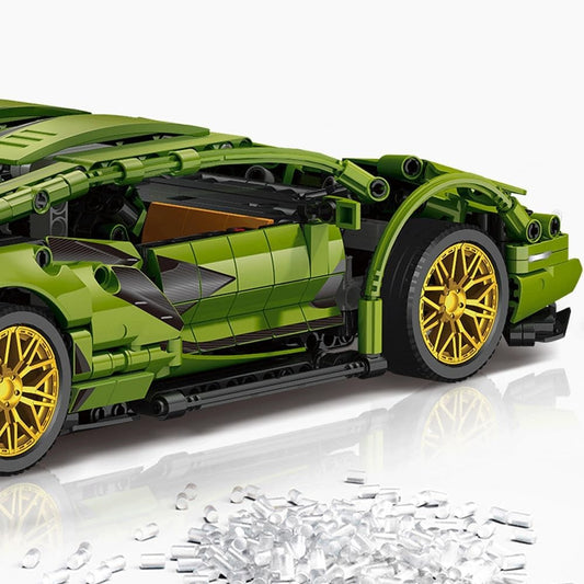 Joc de Construit Lamborghini Flippy, 1280 Piese, Verde, 6+ - Default Title (2) [ps:4ee3c746-f7f3-4665-8702-e7ed4885324d]