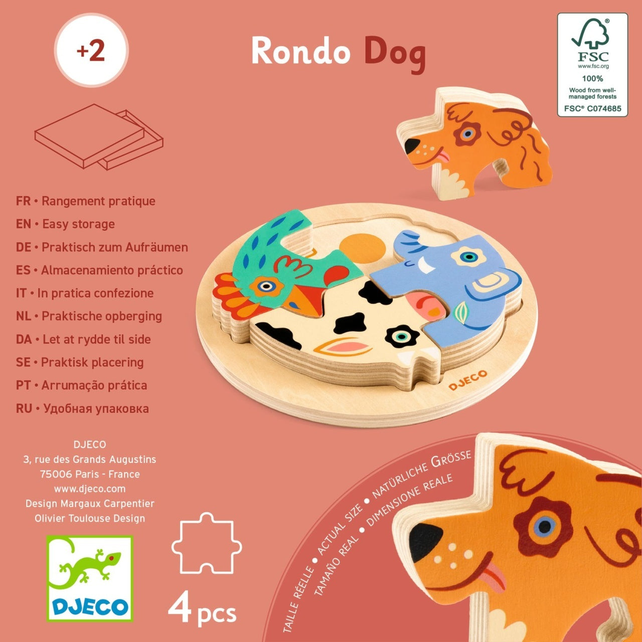 Puzzle din lemn Rondo Dog, Djeco - Default Title (2) [ps:a8556363-e748-4217-95b0-54d813decf3f]