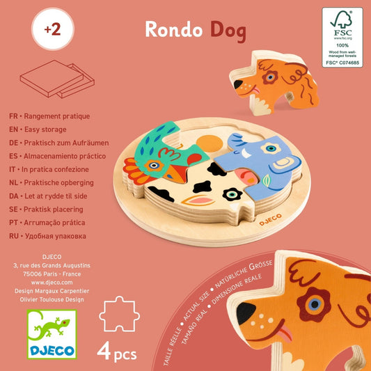 Puzzle din lemn Rondo Dog, Djeco - Default Title (2) [ps:a8556363-e748-4217-95b0-54d813decf3f]