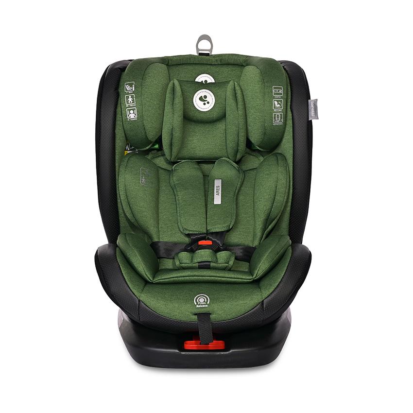 Scaun Auto Lorelli Ares i-Size, Rotativ, 0-12 ani, Pink - Green/Black (2) [ps:3c374b5e-4552-4558-bf55-f36c6e69f9b9]