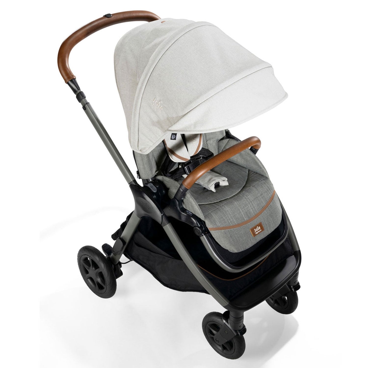 Cărucior Multifuncțional Joie Finiti Signature Oyster - Oyster (2) [ps:1c5c29cc-473b-4f36-815f-e1db107eed04]