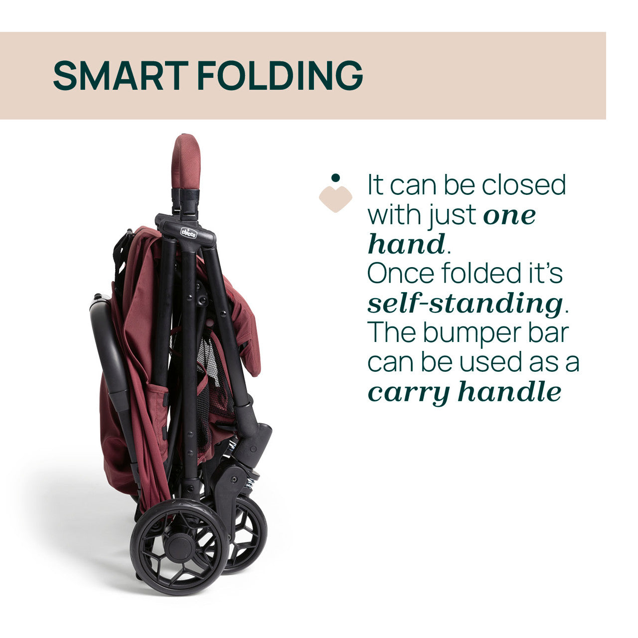 Carucior sport Chicco Urbino, EverGreen (verde), de la - Ruby (rosu) (2) [ps:f850a2f0-7118-4d57-89cb-9aef9d9fcb49]