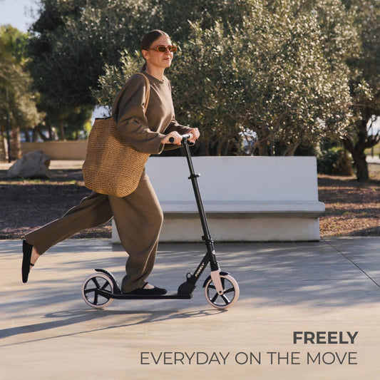 TROTINETA KINDERKRAFT FREELY, BLACK - Imagine 2