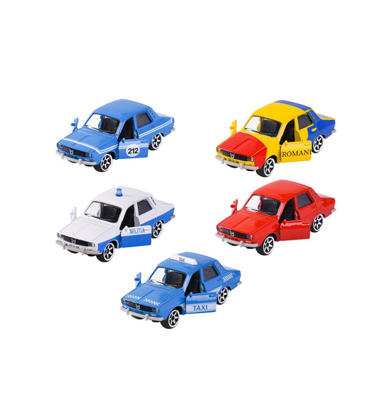 MAJORETTE SET 5 MASINUTE METALICE DACIA 1300 7.5CM Simba - Imagine 2 [ps:d3b53997-a04e-42a6-8b6b-8a6991197459]