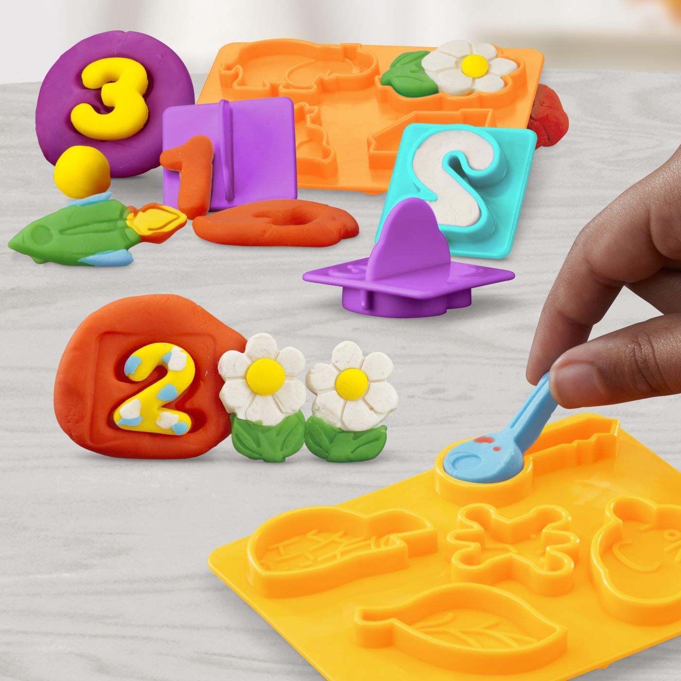 Play-Doh Set Forme Cifre Hasbro - Jucărie de Modelaj - Default Title (2) [ps:36bf2fac-e85f-4e52-88d4-447514b11220]