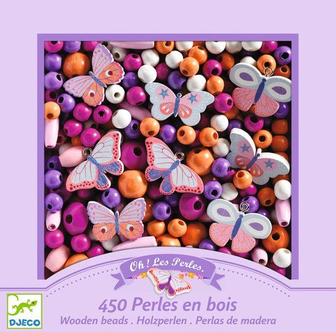 Margele de insirat din lemn Fluturi, Djeco - Imagine 2 [ps:ba27edd0-e376-4542-b5ce-4b7e54b38e8b]