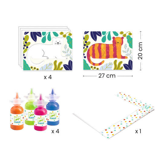 Joc de pictat pentru cei mici Frumos si simplu, Djeco - Imagine 4 [ps:aa7c6d21-f02f-4c7d-8078-edf0983f0fa2]