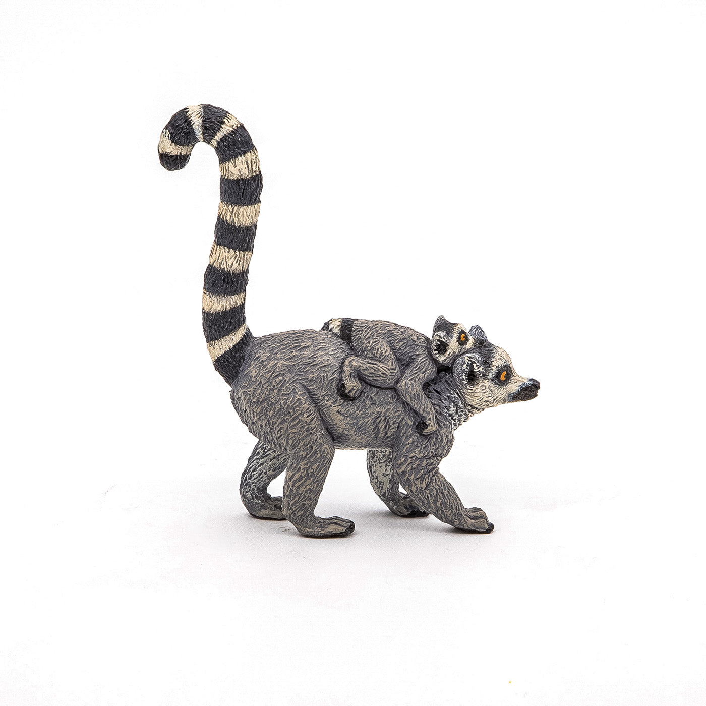 PAPO FIGURINA LEMUR CU PUI - Imagine 2