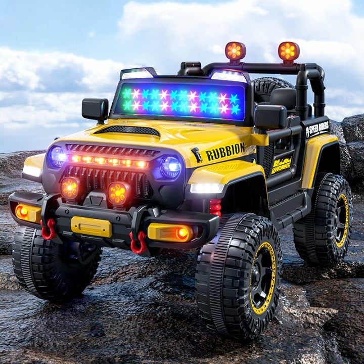 Mașină Electrică Off-Road Flippy, Galbenă, Baterie 12V - Default Title (2) [ps:f08b4a1a-1b90-4e97-8eef-e9e953643a4a]