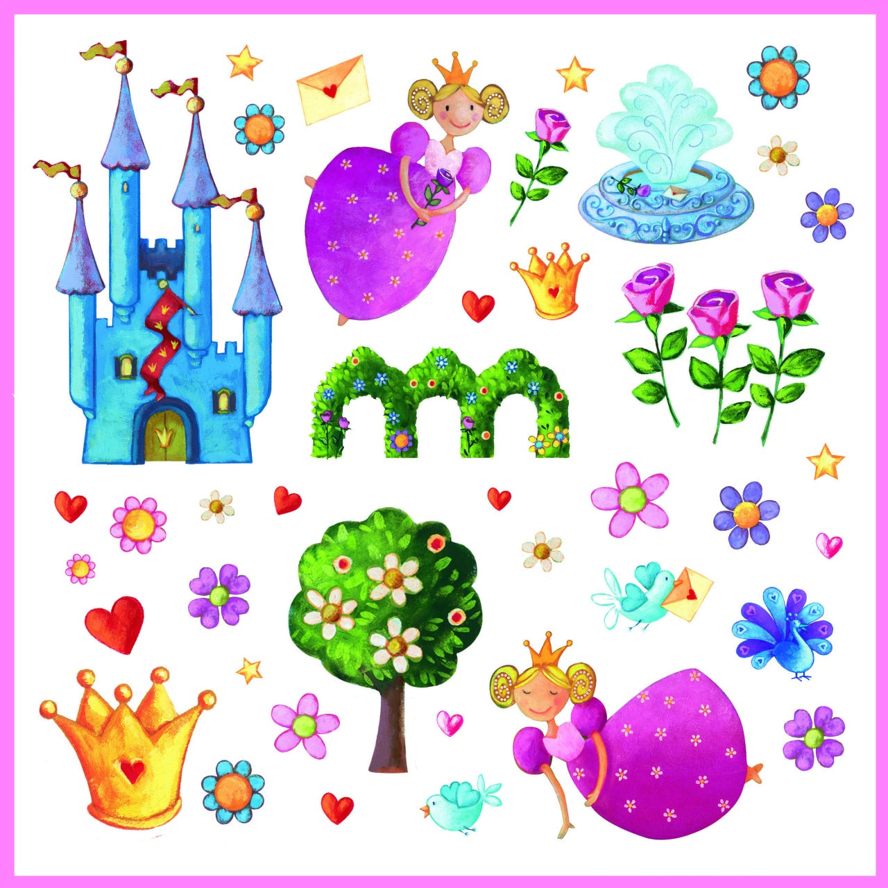 Abtibilduri Printesa, Djeco - Imagine 3 [ps:c7a817e7-e5c0-4c4d-b51a-18bcb2e73c7d]