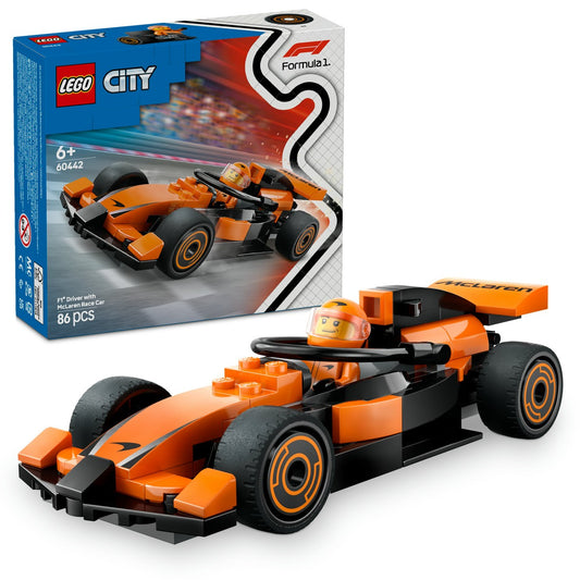 LEGO CITY PILOT F1 CU MASINA DE CURSE MCLAREN 60442 - Imagine 9 [ps:196445a5-7ffe-4d9b-ae5c-328597936245]
