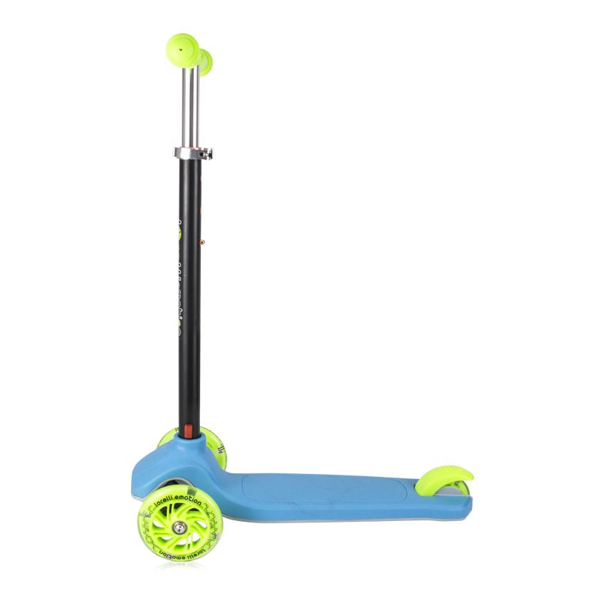 Trotinetă Copii Lorelli Yuppee, 3 Ani+, Roți cu Lumini - Albastru/Verde (2) [ps:2f64f1c1-a9c2-4568-9282-9a7ec7e6aace]