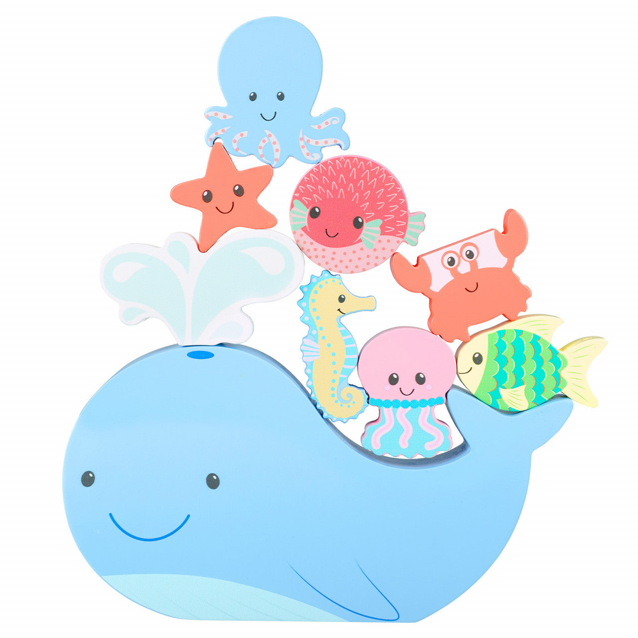 Joc de echilibru din lemn cu fauna marina, Orange Tree Toys - Imagine 2 [ps:bbda3146-9af4-4b8a-adac-3252e420f9a2]