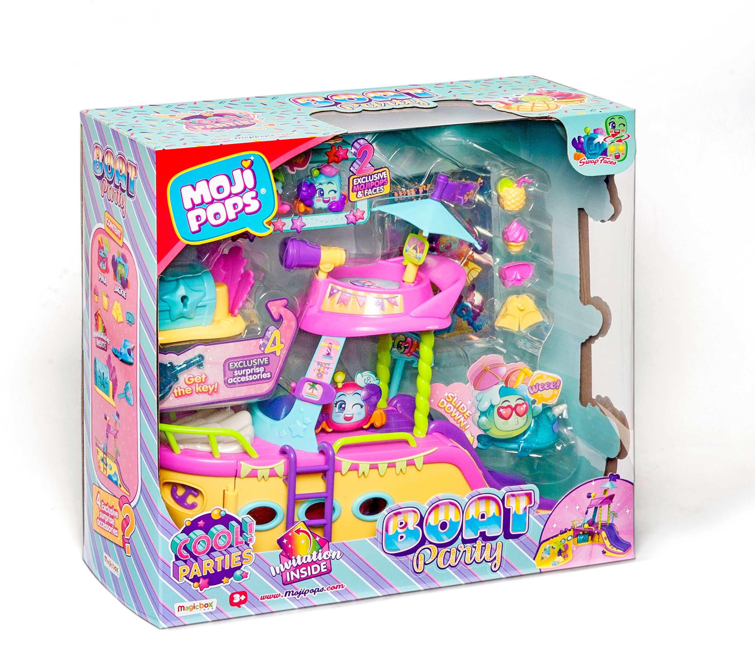 MOJIPOPS 1 model, figurine, petrecere pe barca - Imagine 2