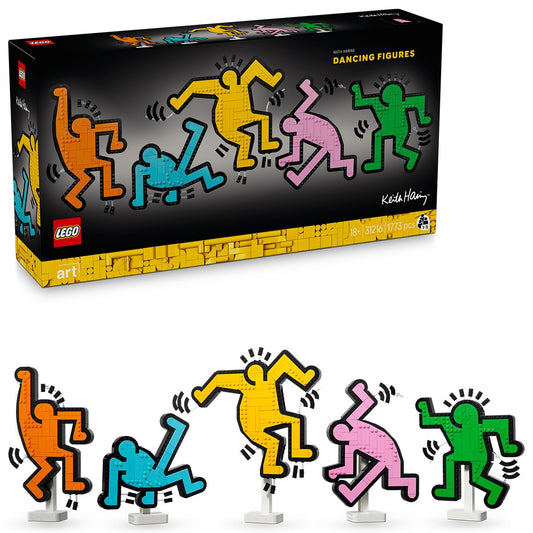 LEGO ART KEITH HARING FIGURINE CARE DANSEAZA 31216 - Imagine 2 [ps:32a56149-dbc3-42ff-a846-90a95deeba93]