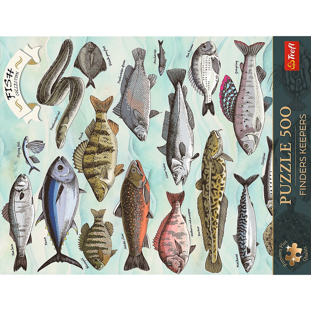 Puzzle Trefl 500 Premium Plus Finders Keepers Pești - Default Title (2) [ps:bc271435-9061-4b1e-9650-40312274a7a5]