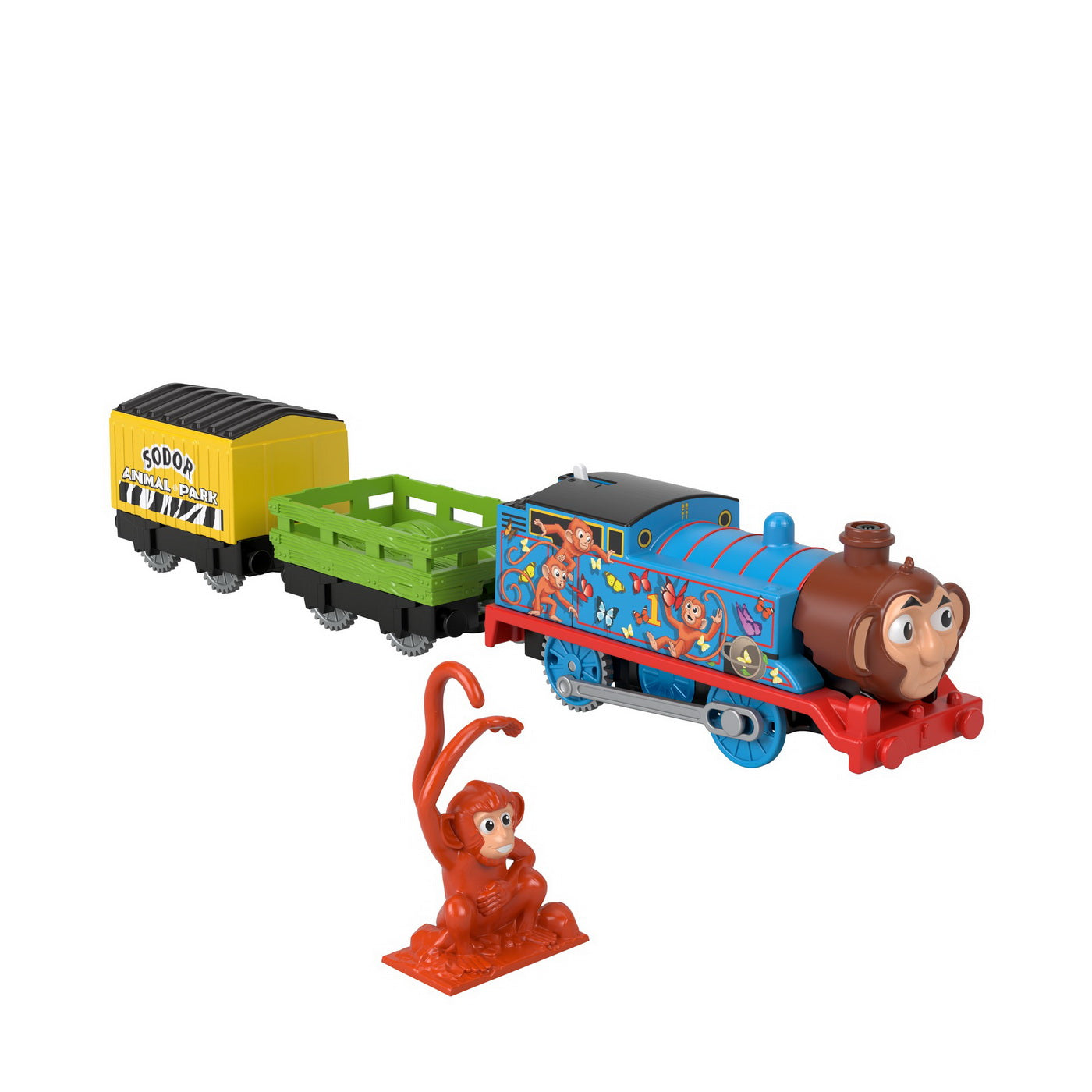 THOMAS LOCOMOTIVA MOTORIZATA SAFARI MONKEY THOMAS Mattel - Thomas - Safari (2) [ps:e68874ed-020d-4e50-8f87-0ab9cdb44b5e]