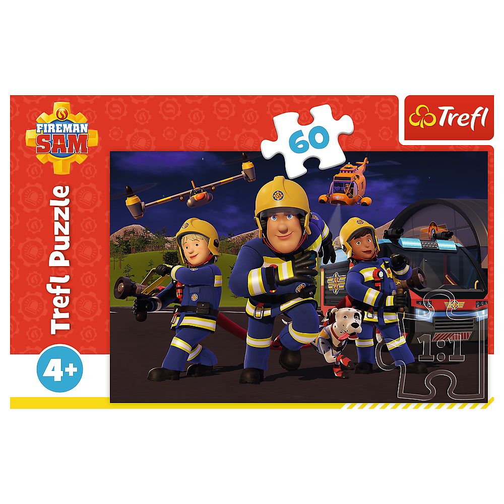 PUZZLE TREFL 60 EROUL IN UNIFORMA POMPIERUL SAM - Imagine 3 [ps:e35f2a62-e3f8-4c82-aef2-f89904d44e9b]