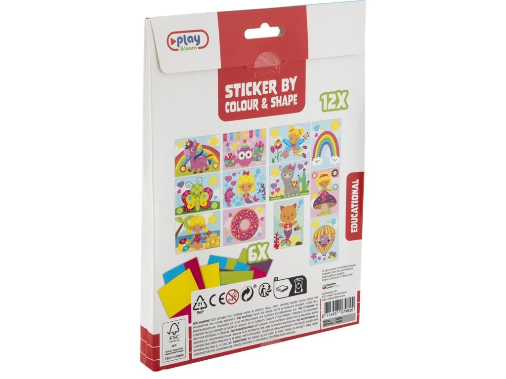 Set Autocolante Culori și Forme Unicorn, Grafix - Unicorn (2) [ps:5616f727-752f-4e40-8c12-584de7be6ce4]