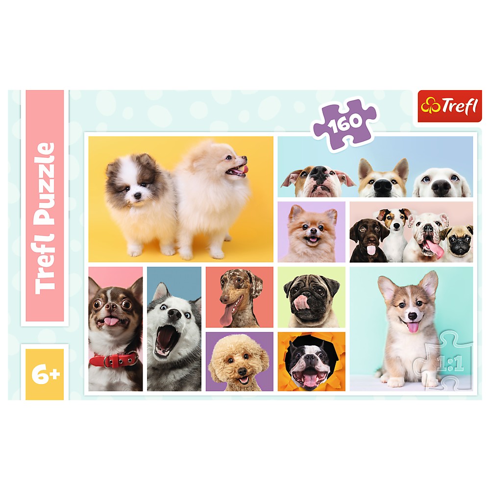 PUZZLE TREFL 160 PRIETENIA CATELUSILOR [ps:6d0fd986-9abf-4f80-9175-93814f3fb536]