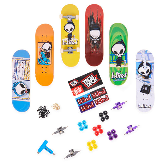 TECH DECK PACHET 6 PIESE CU ACCESORII FINGERBOARD BLIND - Imagine 2 [ps:ab64628c-86b6-4e31-bc62-6c9d6017c5f4]
