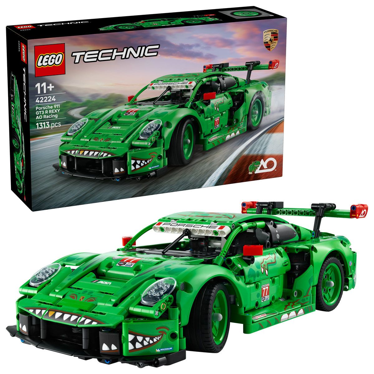 LEGO TECHNIC MASINA PORSCHE 911 GT3 R REXY AO RACING 42224 - Imagine 8 [ps:df3f5443-f501-4915-8831-4b86d4be1698]