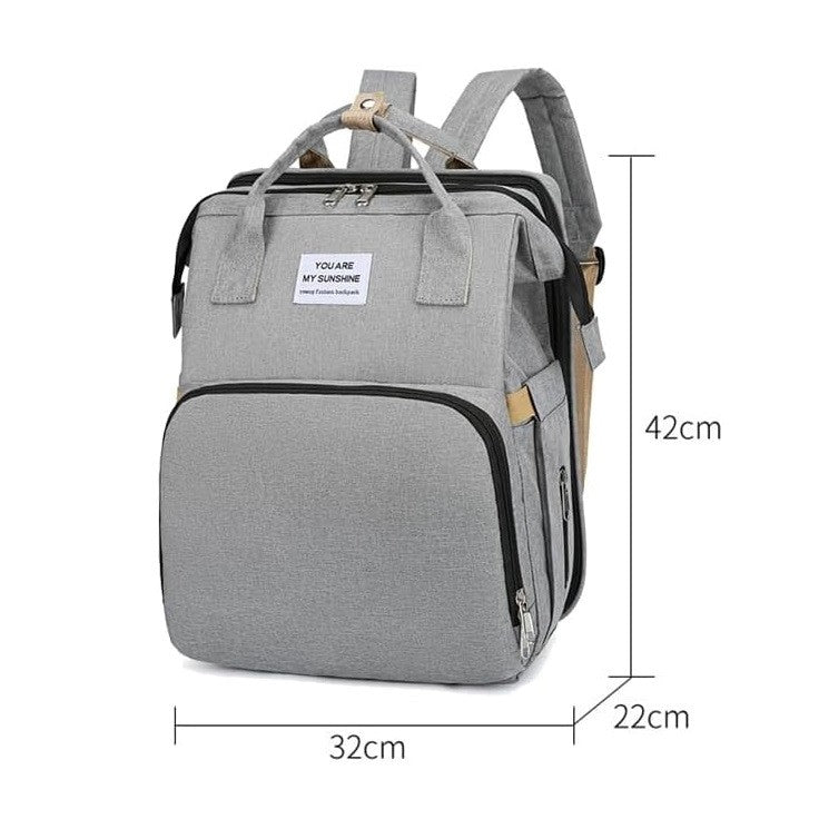 Rucsac Multifunctional Flippy cu Patut Pliabil | infant.ro - Gri (2) [ps:7a48d330-daf0-4ac2-a693-c65db1fef3f5]