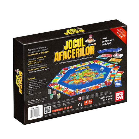 D-TOYS Jocul Afacerilor - Joc de Societate pentru Copii - Default Title (2) [ps:c3f486c9-691f-4e62-bea4-f8082e015fcb]