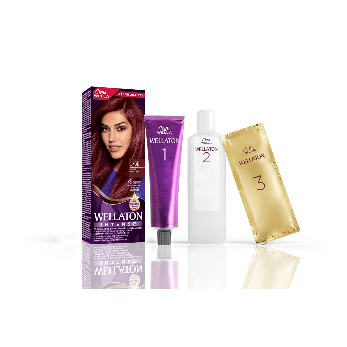WELLATON Intense, vopsea de par, nuanta violet, nr 5/66 - 2 [ps:dbb34ec7-0563-43bd-9400-05d4e6395d21]