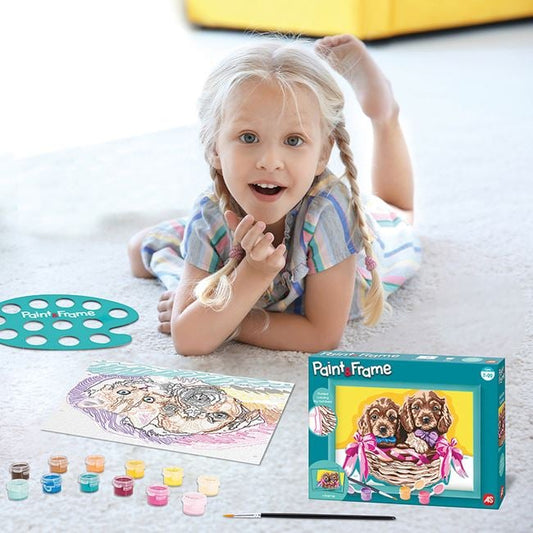Kit Pictură cu Numere Sweet Friendship Jumbo - Paint & Frame - Default Title (2) [ps:175a6a7e-8688-47f0-a3b9-cd7181b18a2a]