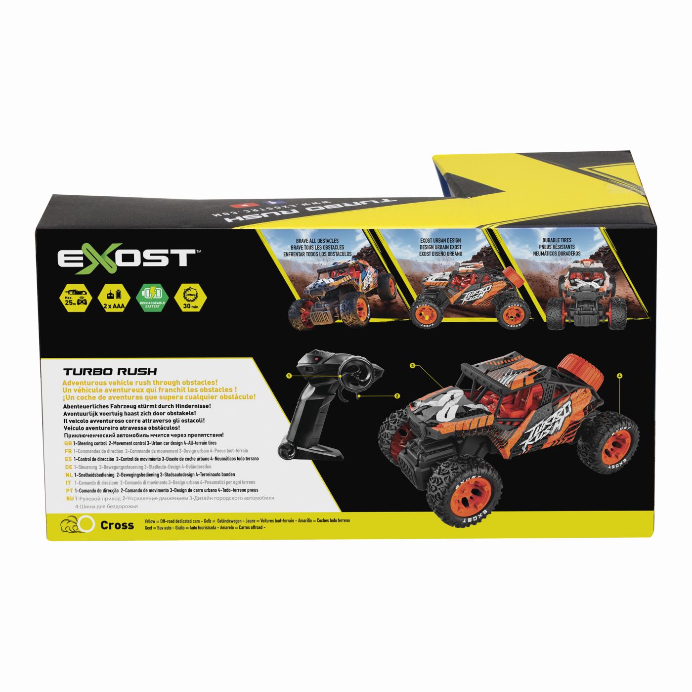 EXOST MASINA CU TELECOMANDA TURBO RUSH 2.4Ghz - Imagine 10 [ps:00d03f96-0301-4ac5-927d-38ccdf77f1ff]