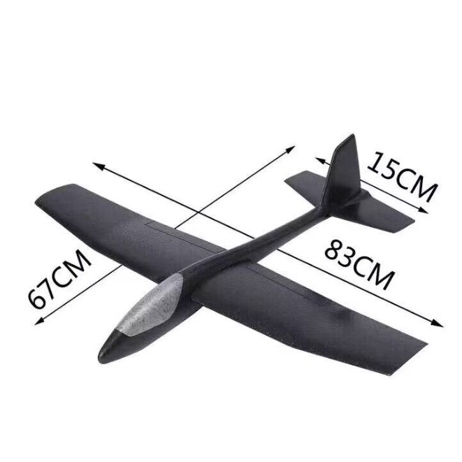 Avion Planor Flippy Negru, 83cm, Polistiren - +3 Ani - Default Title (2) [ps:5444244d-36e4-4e09-81d6-2839150eb056]