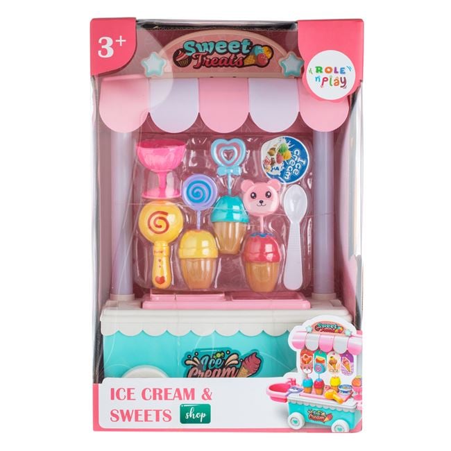 Set Joacă Magazin Înghețată Jumbo - 7 Piese - Roz (2) [ps:7befddf9-502b-4b0d-956e-863c79684d19]
