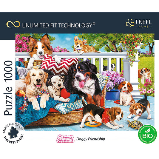 PUZZLE TREFL UFT 1000 PRIETENIA CATELUSILOR - Imagine 3 [ps:bc5ae531-1b89-4908-9704-547f41b218a8]
