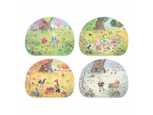 4 puzzle-uri anotimpuri, Moulin Roty - Imagine 5 [ps:91960a1e-cdd6-4ada-bd15-72d818895c97]