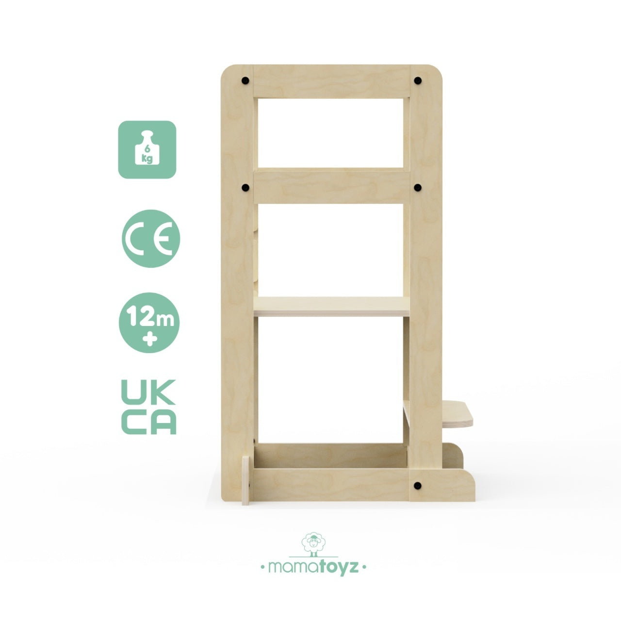 Turn de invatare multifunctional Kule Lite, Natur, MamaToyz - Default Title (2) [ps:715949e0-7fea-45cd-99d4-11c98e2f266f]
