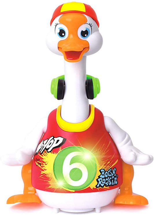 RATOIUL DANSATOR ROSU CU LUMINI SI MELODII Jucarii Bebe - Imagine 2