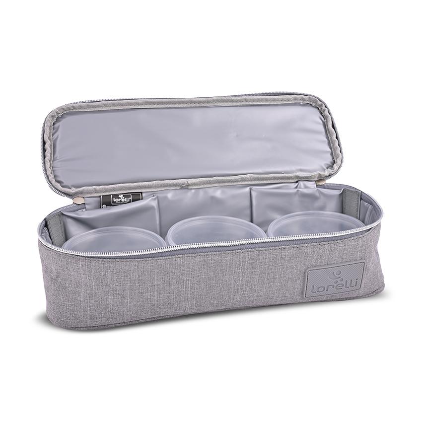 Geantă Termică Lorelli Avy, 3 Compartimente, Gri - Grey (2) [ps:6699a0c8-0e9a-496c-8831-17fd5eb1f7c0]