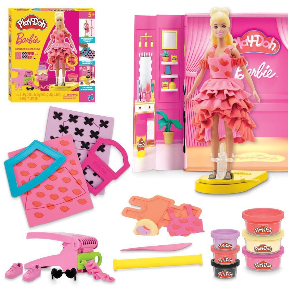 PLAY DOH BARBIE SET PLASTELINA PREZENTARE DE MODA A - Imagine 2 [ps:08bb5599-645c-4994-bfda-d133beafe4bb]