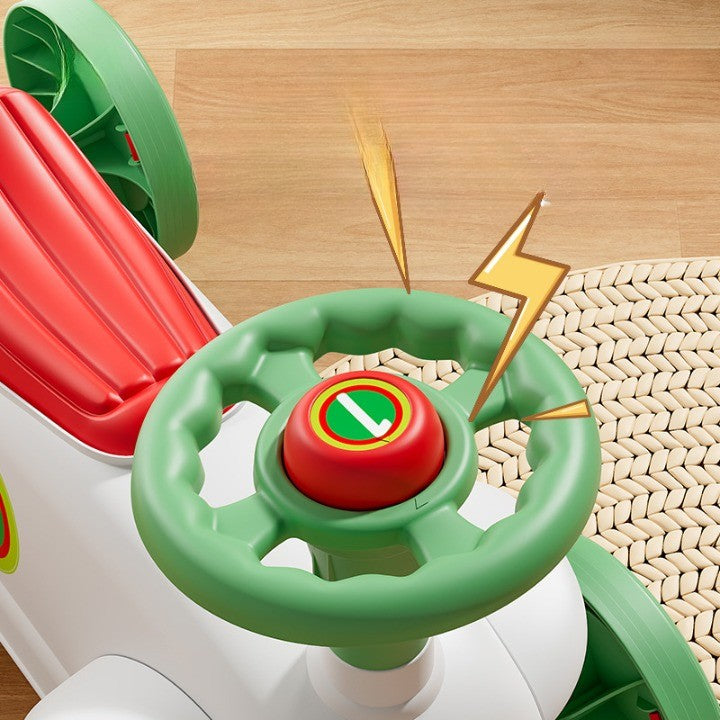 Masinuta Ride-On Flippy cu Sistem Anti-Rasturnare, 1-6 Ani - Alb-Verde (2) [ps:66e75517-a122-4d9f-b220-46857ab31c31]