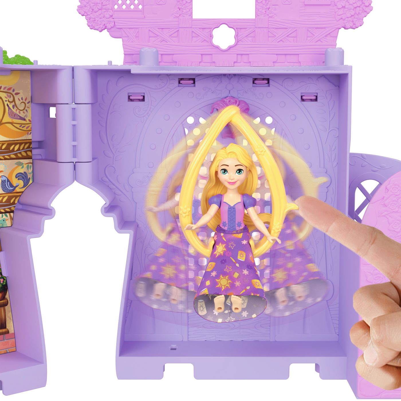 DISNEY PRINCESS SET CASTELUL LUI RAPUNZEL CU ACCESORII - Imagine 8 [ps:2037bd46-2e89-4e1d-8331-54ccf5c14bd2]