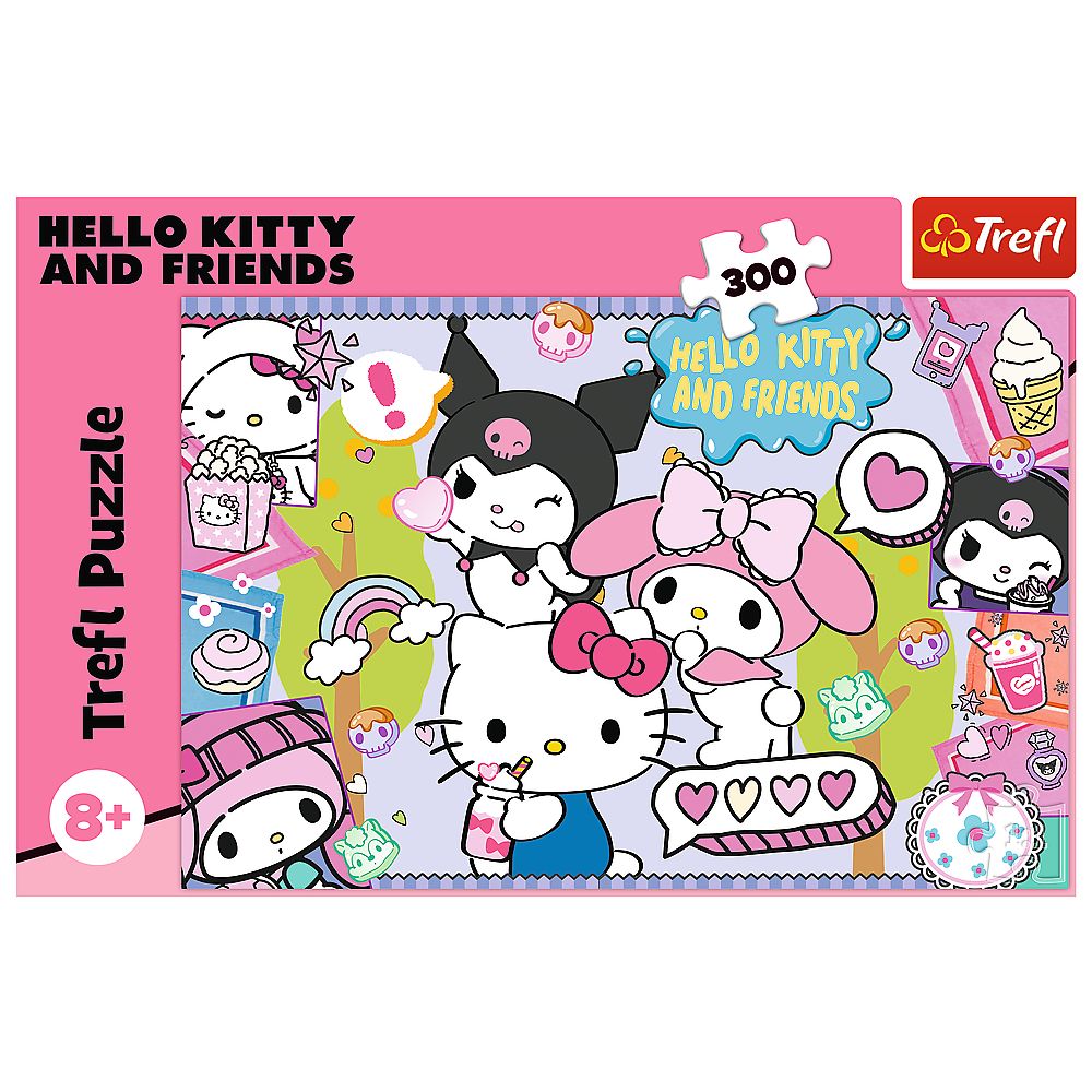PUZZLE TREFL 300 HELLO KITTY SI PRIETENII - Imagine 3 [ps:6a477597-a424-436d-b96a-f69d13e60bf1]