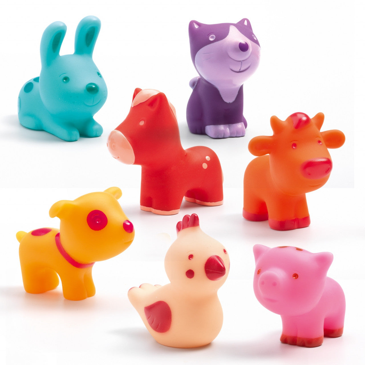 Animalute din silicon Troopo farm, Djeco - Imagine 2 [ps:bfa977dc-c6c1-46e1-ad62-21fde111c187]