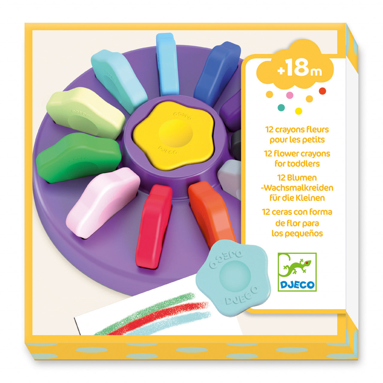 Creioane cerate floare, Djeco - Imagine 2 [ps:cc917d7e-9bf5-45ed-b061-328fcdeaa7b4]